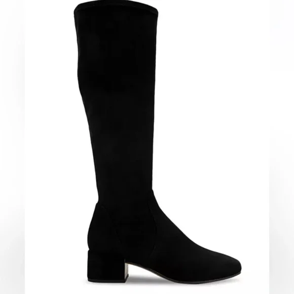 Gentle Souls Ella Stretch Knee High Boot Womens Black suede boot - Picture 7 of 7